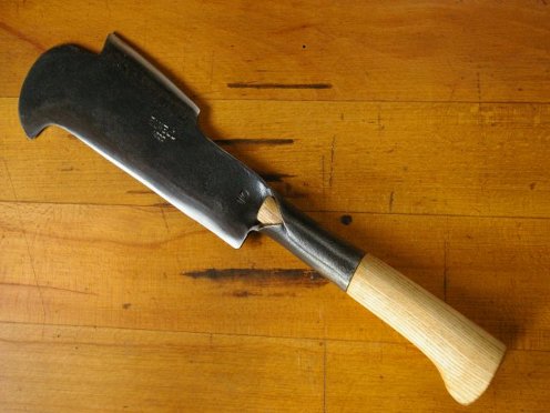 image of re-handled billhook