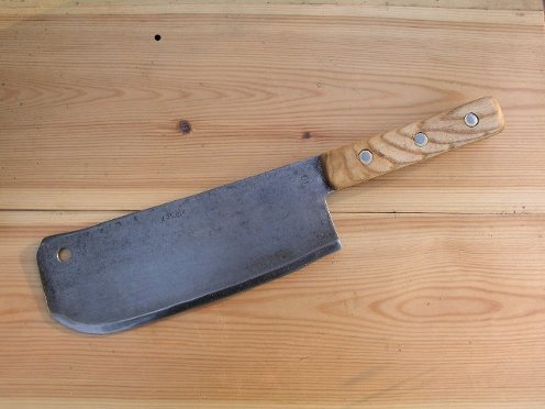 image of re-handled cleaver